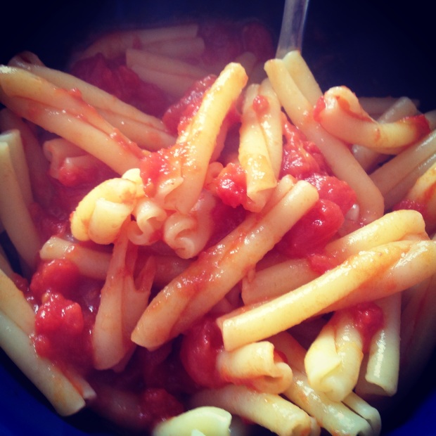 Tomato and butter pasta